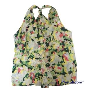 KUT from the Kloth EUC XL Ruffle Tank Top